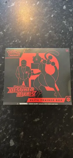 Pokemon TCG Scarlet & Violet Destined Rivals Elite Trainer Box DR ETB - Image 1