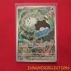 Carte Pokemon 195/182 COQUIPERL TEAM ROCKET AR EV10 RIVALITES DESTINEES MINT - Image 1