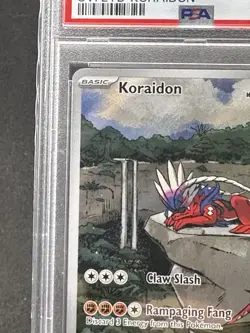 2023 POKEMON SVP EN-SV BLACK STAR PROMO #014 KORAIDON PSA 10 SVI ETB GEM MINT - Image 2