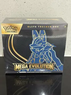 Pokemon Mega Evolution ETB Elite Trainer Box Lucario - Brand New & Sealed ✅ - Image 1