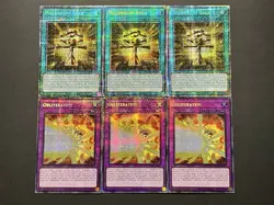 3x Millennium Ankh + 3x Obliterate!!! | NM | 1st Ed | Starlight Rares | YuGiOh! - Image 1