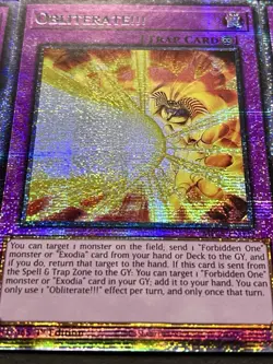 3x Millennium Ankh + 3x Obliterate!!! | NM | 1st Ed | Starlight Rares | YuGiOh! - Image 4