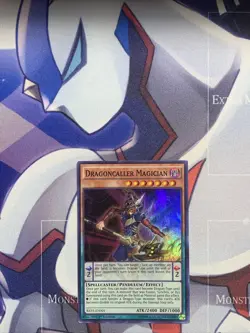 1x (M/NM) Dragoncaller Magician - RATE-EN001 - Super Rare - 1st Edition YuGiOh - Image 1