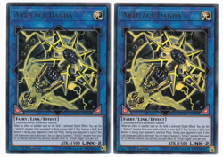 2x Artifact Dagda - (DUOV-EN019 - 1st Ed - Ultra Rare) - NM - Yugioh - Image 1