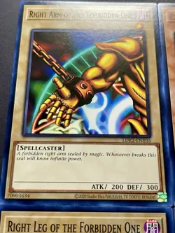 Exodia Full 5 Piece Set | LDK2 + Obliterate!!! | Starlight Rare | YuGiOh! - Image 2