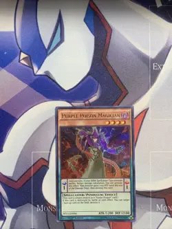 Yugioh Purple Poison Magician PEVO-EN006 Ultra Rare 1st Ed - Image 1