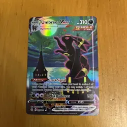 Umbreon VMAX Alt Art Secret Rare FAN-MADE HOLO CUSTOM Mint Card - Image 1
