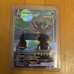 Umbreon VMAX Alt Art Secret Rare FAN-MADE HOLO CUSTOM Mint Card - Image 3