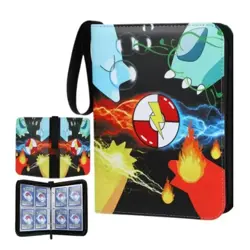 Card Binder for Pokemon Cards Holder Fits 50 Sleeves, 400 Pockets - Image 1