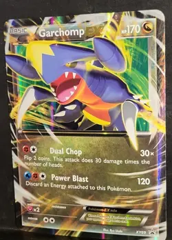 Pokemon - Garchomp EX XY09 Jumbo Hologram Promo Card - 2014 - TCG - Mega - Image 2