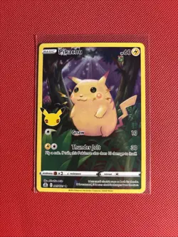Pokemon TCG Celebrations Pikachu Holo Rare Card 005/025 NM/Mint Condition - Image 1