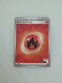 Fire Energy Pokemon Prize Pack Series Promo Series 6 Pokemon Card NM/LP - Image 1