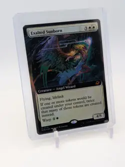 MTG - Exalted Sunborn - FOIL Extended Art Mythic #318 - Edge of Eternities NM - Image 1