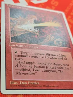 🔴🔴🔴 1995 MAGIC THE GATHERING FIREBREATHING 4TH EDITION ALTERNATE UNPLAYED - Image 3