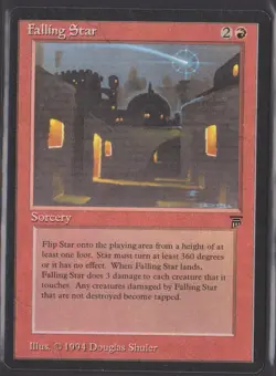 Magic: The Gathering Falling Star Legends NM - Image 1