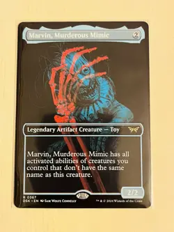Marvin, Murderous Mimic #367 Duskmourn: House of Horror • Near Mint 💎 - Image 2