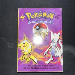 Pokemon Factory Sealed Zap! Theme Deck WOTC 1999 - Image 1