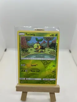 Pokemon TURTWIG 7/156 - Ultra Prism Rev Holo - MINT - Image 1