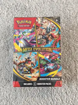 Pokemon TCG: Mega Evolution Booster Bundle 6 Booster Pack | Brand New Sealed ✅ - Image 1