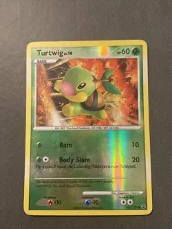 Turtwig - 101/127 Reverse Holo NM, English Pokemon Platinum - Image 1