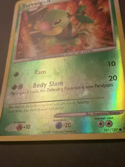 Turtwig - 101/127 Reverse Holo NM, English Pokemon Platinum - Image 2