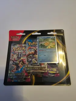Pokemon Mega Evolution 3 Pack Blister Psyduck Sealed - Image 1
