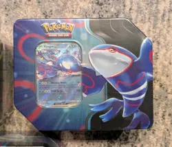 Brand New Pokemon TCG Azure Legends Tin Set of All 3 Xerneas Dialga & Kyogre - Image 4