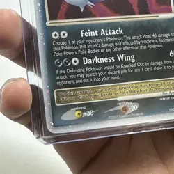 Honchkrow LV.X Pokemon TCG Secret Wonders 132/132 Rare Holo LP - Image 5