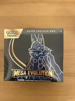 Pokemon TCG Mega Evolutions Lucario Elite Trainer Box ETB - Image 1
