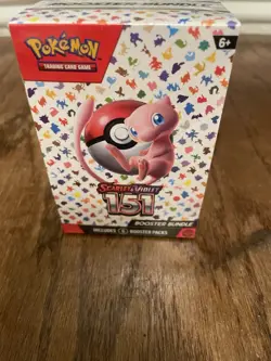 Pokemon TCG Scarlet and Violet 151 Booster Bundle English Edition - Image 1