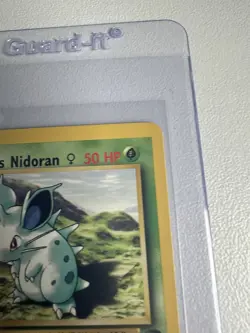 Giovanni’s Nidoran 1st Edition Gym Challenge 75/132 WOTC Vintage Pokemon - Image 5
