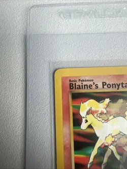 Blaine’s Ponyta 1st Edition Gym Heroes 63/132 WOTC Vintage Pokemon - Image 4