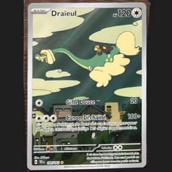 Carte Pokemon DRAIEUL 184/162 Holo Secrete EV5 Ecarlate et Violet TEF FR NEUF - Image 1