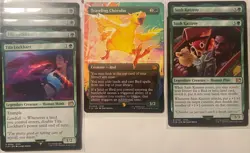 MTG Final Fantasy - Traveling Chocobo Tifa Lockhart - Mono Green Landfall Deck - Image 2