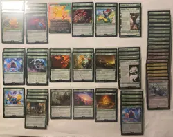 MTG Final Fantasy - Traveling Chocobo Tifa Lockhart - Mono Green Landfall Deck - Image 3