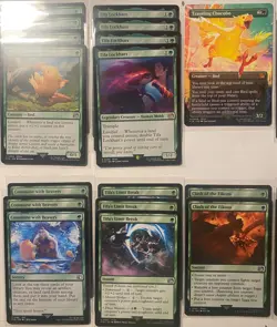 MTG Final Fantasy - Traveling Chocobo Tifa Lockhart - Mono Green Landfall Deck - Image 4