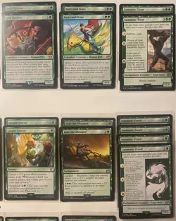 MTG Final Fantasy - Traveling Chocobo Tifa Lockhart - Mono Green Landfall Deck - Image 5