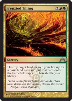 Frenzied Tilling - Light Play MTG Gatecrash - Image 1