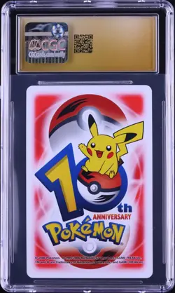 Pokemon CGC 10 Pristine Mewtwo Red Deck King 10th Anniversary 2006 Japanese - Image 2