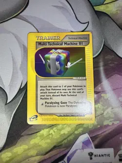 Pokemon TCG Multi Technical Machine 01 #144/165 Trainer CCG Expedition - Image 1