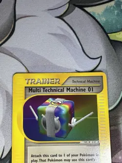 Pokemon TCG Multi Technical Machine 01 #144/165 Trainer CCG Expedition - Image 2