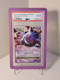 Pokemon Platinum Charizard G Lv X Supreme Victors #143 + Gengar Lv X Arceus #97 - Image 3
