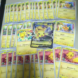 Pokemon Card Pikachu & Raichu 98 Cards Bulk Lot Set Japanese - Image 1