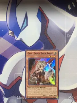 YUGIOH GHOST OGRE & SNOW RABBIT CT13-EN012 SUPER NM - Image 1