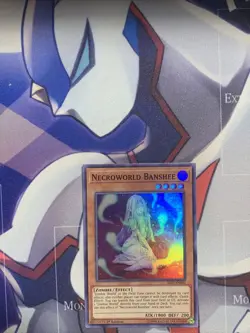 Yugioh Necroworld Banshee SR07-EN002 Super Rare 1st Ed NM - Image 1