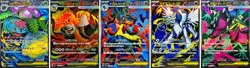 Pokemon Card Game Mega Brave Pokemon SR Full Complete set of 5 Japanese M1L - Image 1