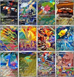 Pokemon Card Heat Wave Arena AR Full Complete set of 12 Japanese sv9a Art Rare - Image 1