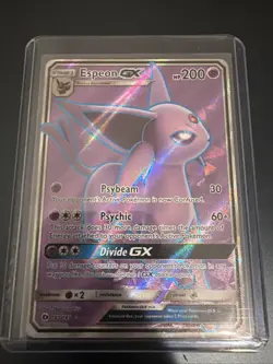 Pokemon TCG Espeon GX Full Art Ultra Rare Card 140/149 Sun & Moon - Image 1