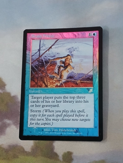 MTG Magic the Gathering - BRAIN FREEZE - Scourge FOIL EX - Image 1