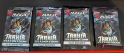 Magic Tarkir Dragonstorm Play Booster Packs New Factory Sealed 4 pack - Image 1